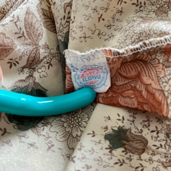 Vintage Florence Alper 1970’s Floral Print Blouse - Picture 5 of 7